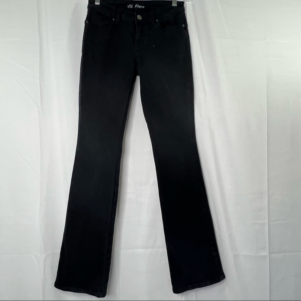 Victoria Secret Black Flare Y2K Jeans - 2